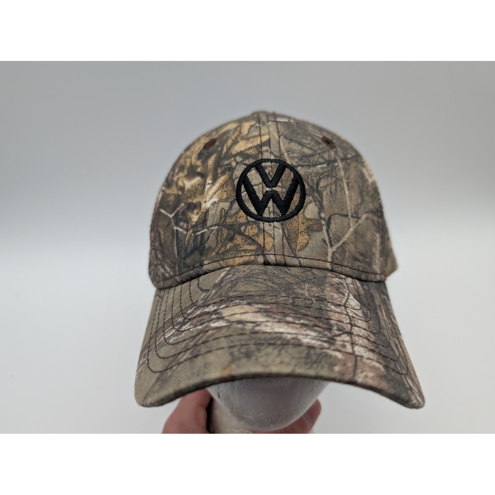 Volkswagen DriverGear Camo Hat Dri-Duck VW Logo Adjustable Baseball Cap Camo